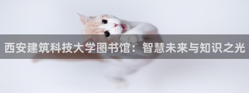 乐发平台注册地址：西安建筑科技大学图书馆：智慧未来与知识之光