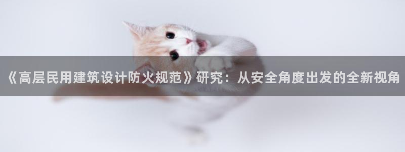 彩票大小单双平台乐发：《高层民用建筑设计防火规范》研究：从安全角度出发的全新视角