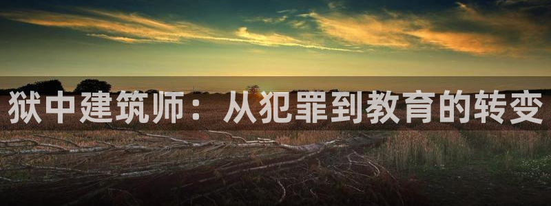 乐发旗下的平台有多少家：狱中建筑师：从犯罪到教育的转变